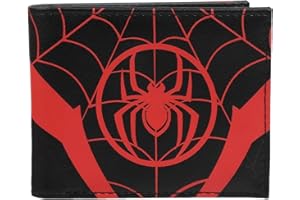 Marvel Spider-Man Circle Logo Faux Leather Bifold Wallet