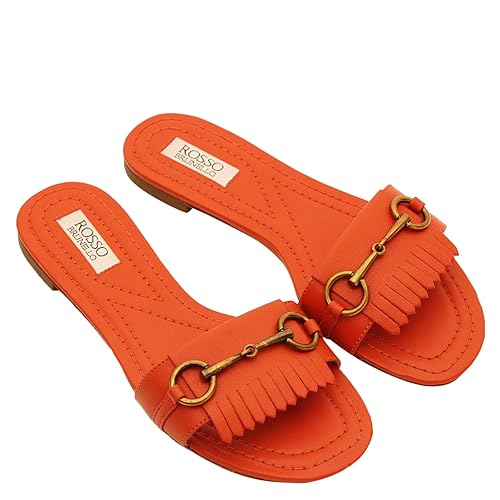 amazon orange sandals