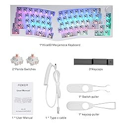 Feker Alice 3 Mode 65% Gasket Mechanical Keyboard