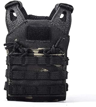 Amazon Sinairsoft タクティカルビールベスト Jpc ミニモールベスト 飲料クーラーホルダー 調節可能 12オンスまたは16オンス缶またはボトル用 Sinairsoft スポーツケア アクセサリー 競技備品