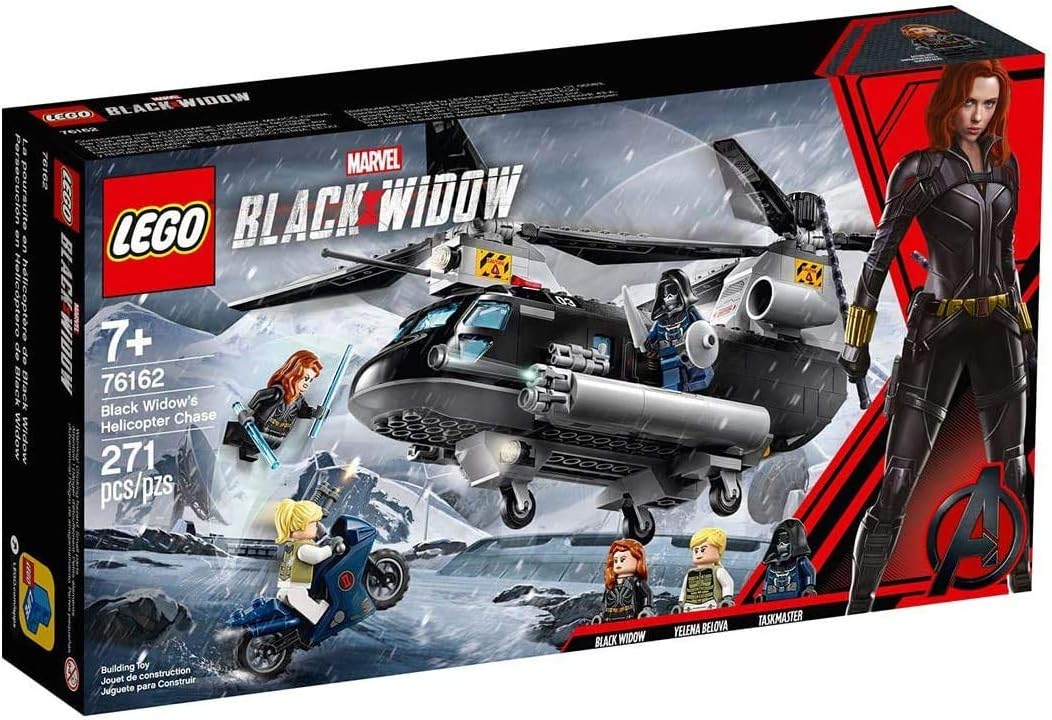 LEGO Marvel 76162 - Black Widow's Helicopter Chase (271 pieces), Medium