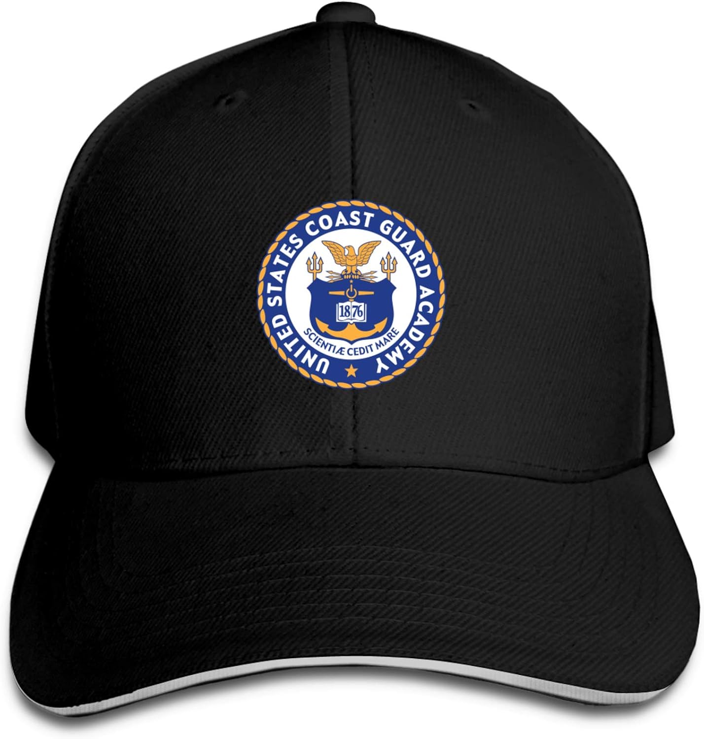 United States Coast Guard Academy Man's Sandwich Cap Baseball Cap