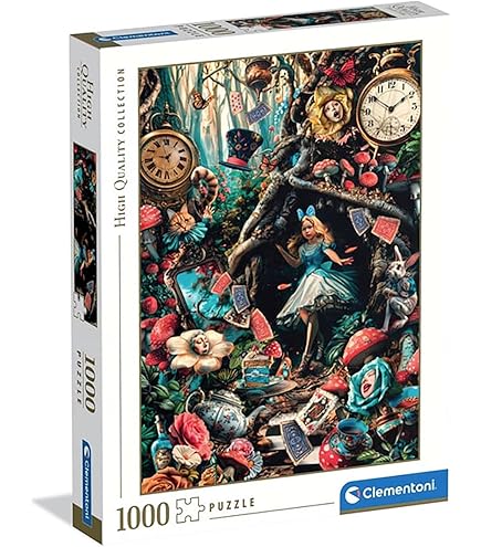 Amazon.com: Tenyo (DP-027) Disney Stained Glass Alice in