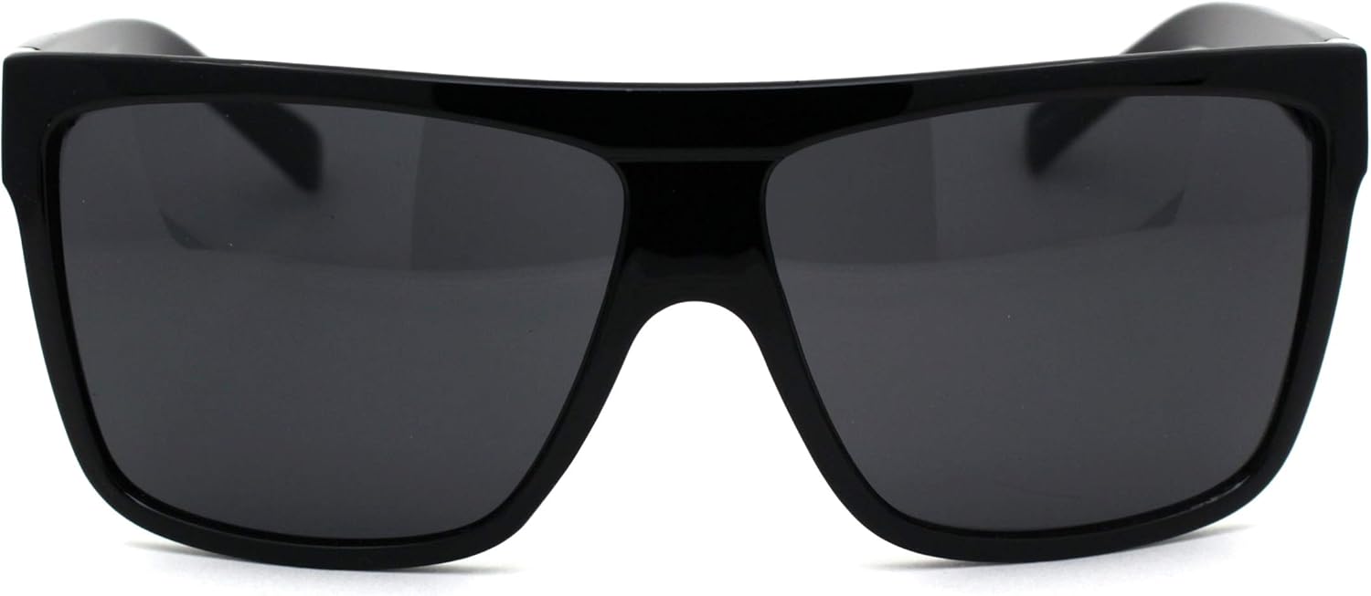 oversized rectangular sunglasses