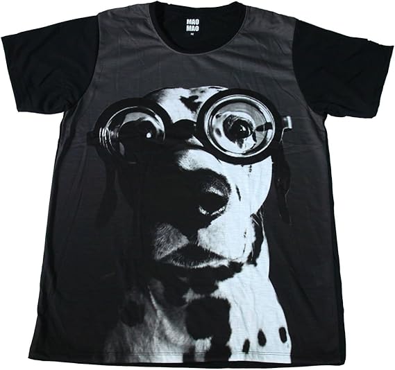 Amazon Mao Mao アニマルtシャツ ダルメシアン 犬 おもしろtシャツ メンズ 並行輸入品 Tシャツ カットソー 通販