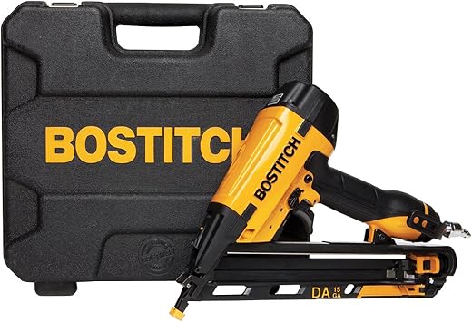 Bostitch Da1564k 15 Gauge Da Style Angled Finish Nailer Kit