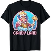 Candy Land King of Candy Land Portrait T-Shirt