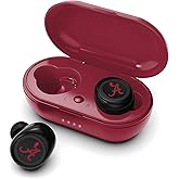 NCAA Alabama Crimson Tide True Wireless Earbuds, Team Color