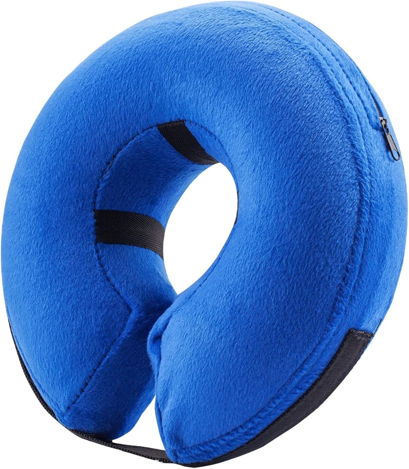 Photo 1 of BENCMATE Inflatable Dog Cone Collar Alternative, Soft Dog Cone for Small Medium Large Dogs and Cats, Neck Recovery ECollar Donut Collar After Surgery (XXLarge, Blue)