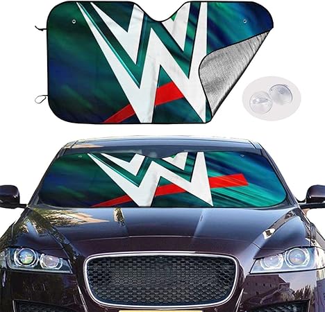 Amazon Wwe Logo 1 車用 サンシェード 取り付けが簡単 折り畳み式 軽量の日除け 吸盤4個付き カー用品 プライバシー保護 車中泊 仮眠 盗難防止 車カバー 防水雪対策 99 紫外 落葉対策 普通車 軽自動車 Suvに適用 夏冬兼用70 130cm サンシェード 車 バイク