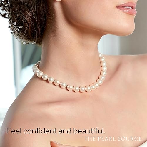 Cultured Pearl Pearl Jewellery Online Amazon The Pearl Source Real - Main Image