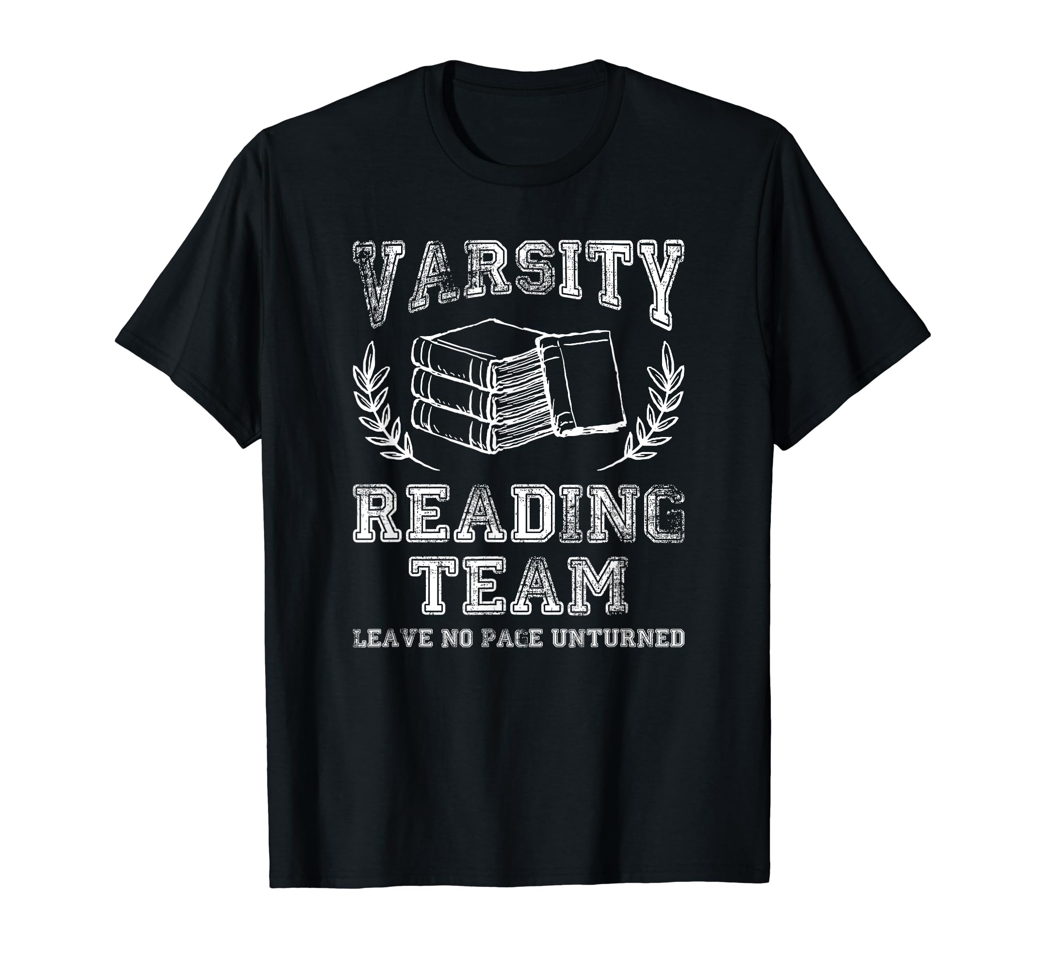 Photo 1 of Reader Book Lover Gift Varsity Reading Team T-Shirt XL