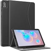 Fintie Multi-Angle Viewing Case for Samsung Galaxy Tab S6 10.5" 2019 | For Model SM-T860/T865/T867, Front Card Pocket, Patented S Pen Slot Design, Auto Wake/Sleep, Black