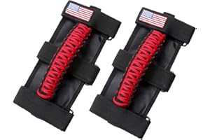 West-xingzhe Grab Handles, Roll Bar Grips Set for Jeep Wrangler Accessories JK TJ JL CJ YJ 1945-2021 JT UTV ATV, for Jeep Gla