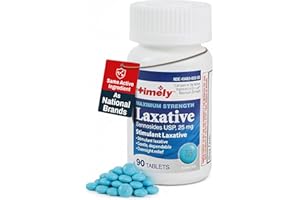 TIME-CAP LABS, INC. Timely - Max Laxatives - 90 Maximum Strength Tablets - 25mg Sennosides Laxative - Occasional Constipation Relief, Best Laxatives for Constipation Fast Acting