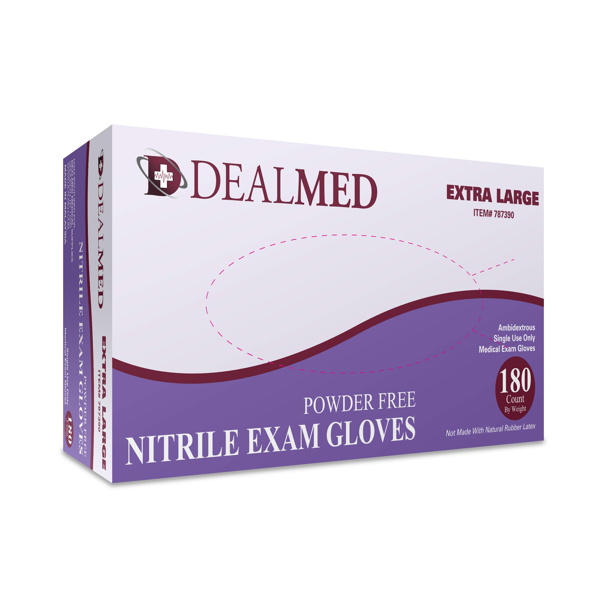 Amazon.com: Dealmed Brand Nitrile Medical Grade Exam