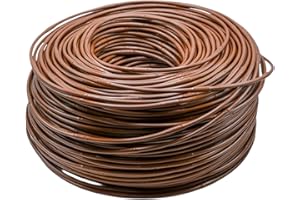 DIG ML-506B ¼” 500’ MICROLINE™ Dripline, 6” Dual Outlet Emitter Spacing, UV-Resistant, Durable Poly Tubing for Garden Irrigation, Flexible, Water-Efficient, Easy Installation, Long-Term Use (Brown)