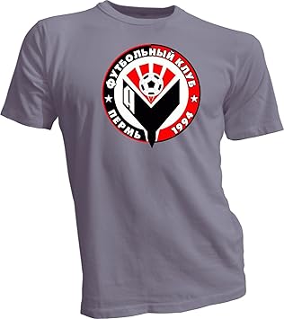 Amazon Co Jp Fcアムカル ペルミrussiaロシアプレミアリーグサッカーfootballグレーtシャツ新しい スポーツ アウトドア
