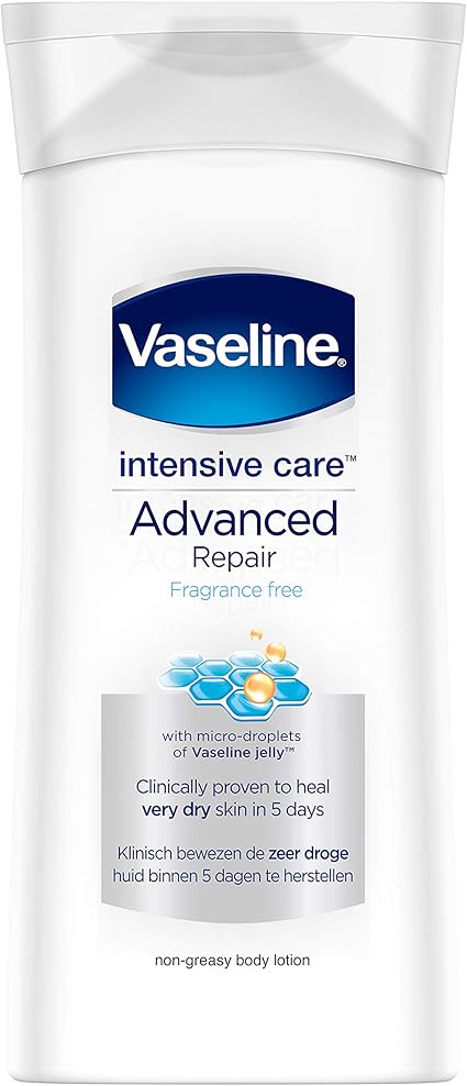 vaseline advanced strength dry skin rescue