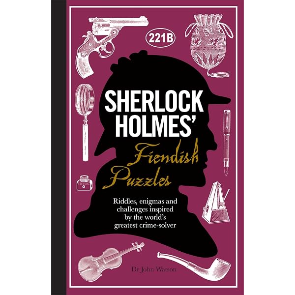 HCM Kinzel 55173 HCM Kinzel-55173-Sherlock Holmes-Il Misterioso Criminale, Puzzle Da 1000 Pezzi, Multicolore