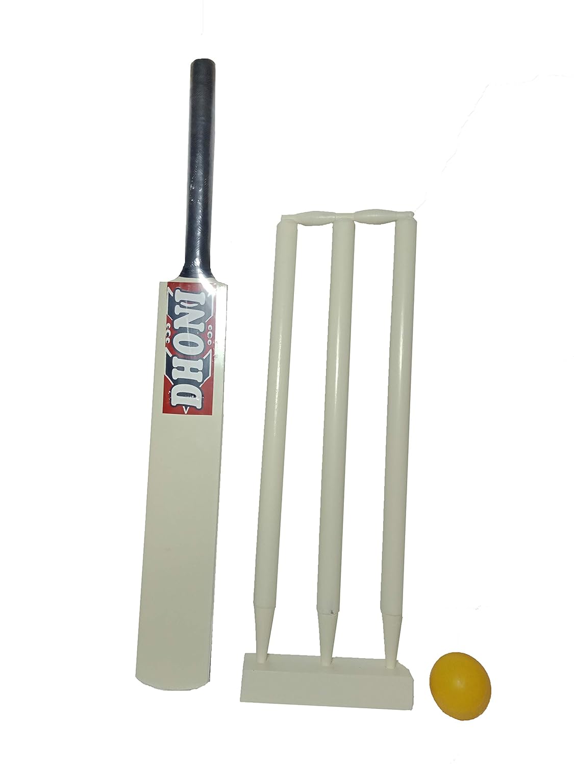 Buy Junior Combo Wooden Cricket Kit (1 Bat, 3 Wickets with Base, Bails