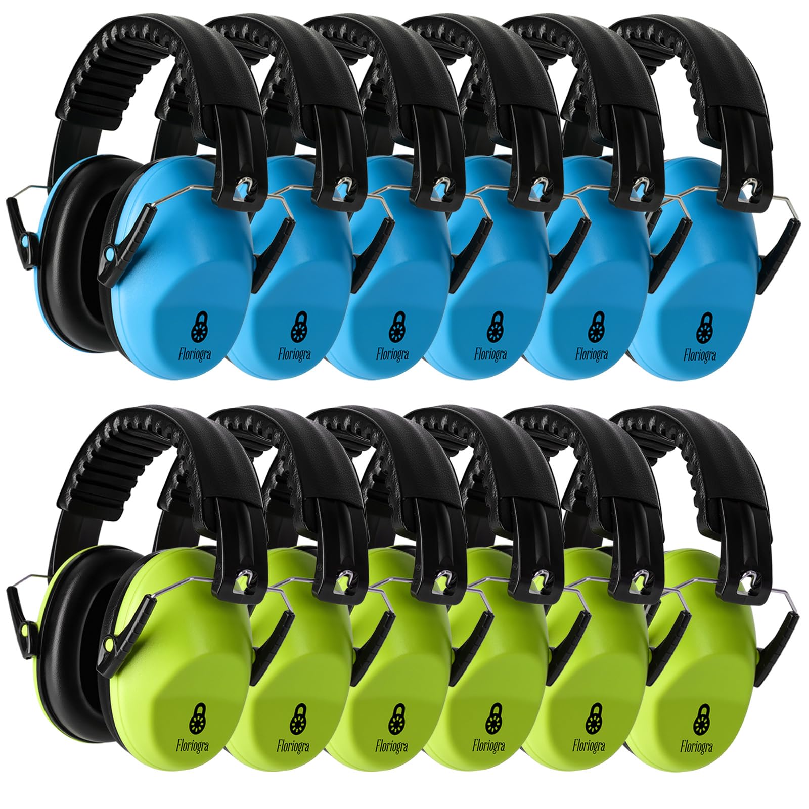Photo 1 of 12 Pack Noise Canceling Headphones for Kids, Kids Ear Protection Earmuffs for Autism, Toddler, Children, Noise Cancelling Headphones Sound Proof Earmuffs for Concerts, Air Shows, Fireworks