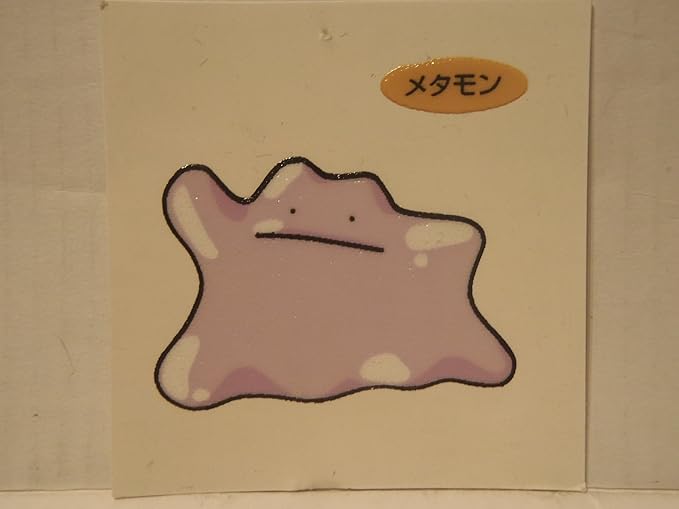 Amazon Pokemon ポケモン デコキャラシール 第一パン ポケモンパン メタモン シール ステッカー おもちゃ