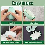 NQEUEPN Mini Washable Lint Roller Reusable Pet Hair Clothing Dust Remover view 5
