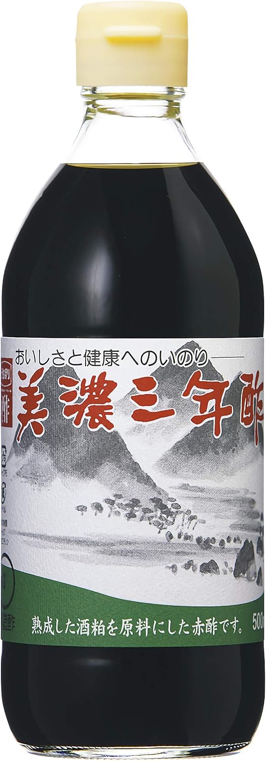 Amazon 内堀醸造 美濃三年酢 500ml 内堀醸造 酢 ビネガー 通販