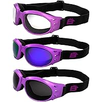 ゴクドルズ Amazon.com: Birdz Eyewear Eagle Padded Womens Motorcycle