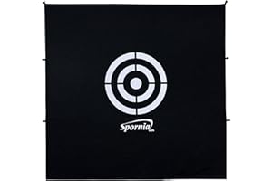 Spornia Golf Net Target (64 inches x 64 inches) | Circle Backstop Target | Training Aid, Driving Range Target