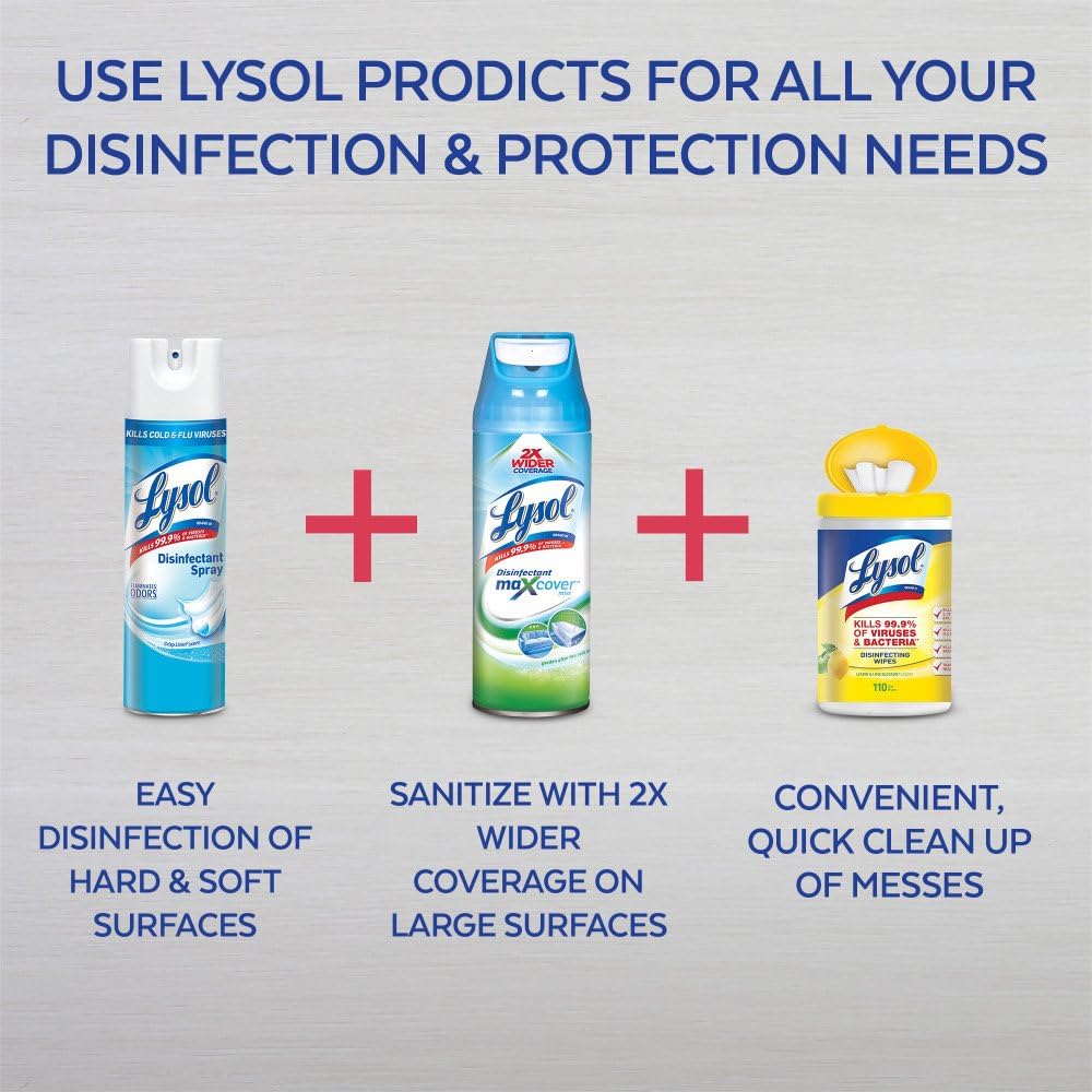 Lysol Laundry Sanitizer Additive, Crisp Linen 41 Fl Oz (Pack of 1): Health & Personal Care