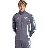 adidas Mens Messi Athletic Outerwear Casual - Grey