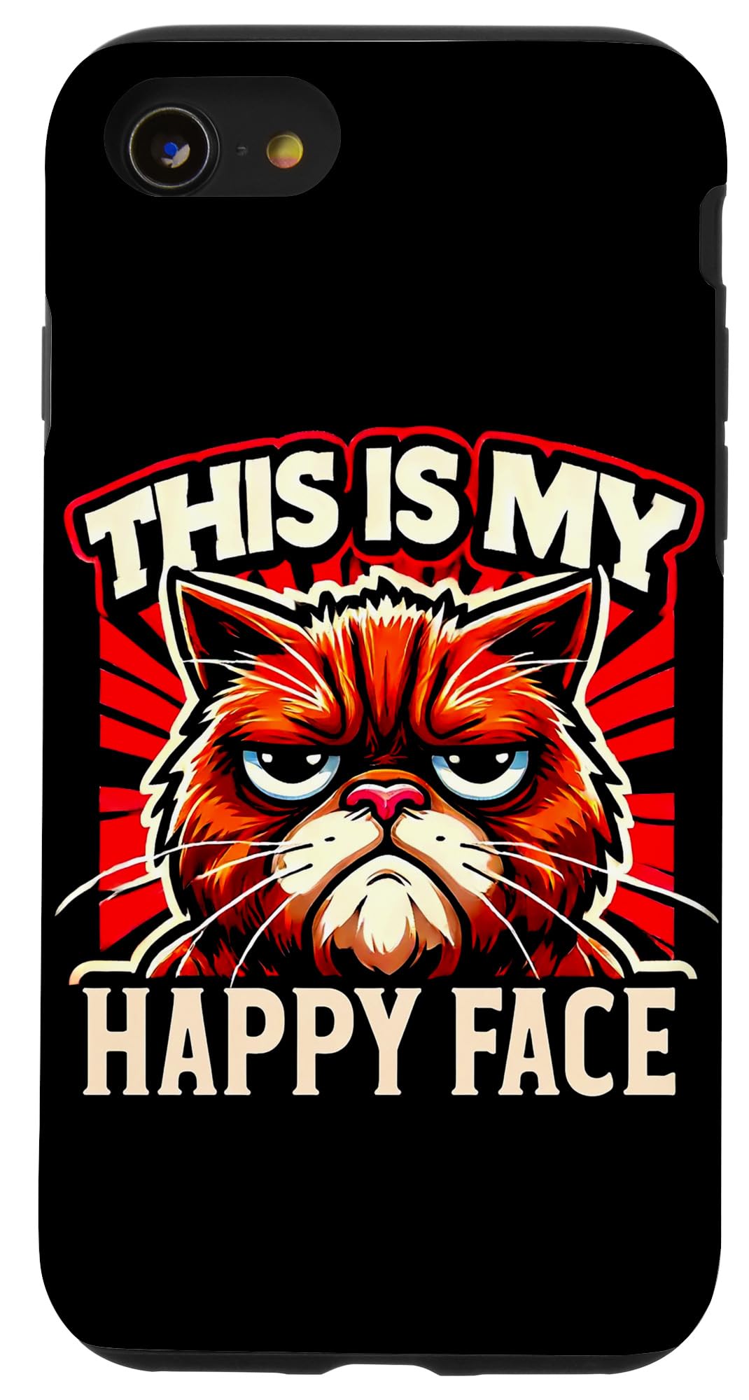 iPhone SE (2020) / 7 / 8 This is my Happy Face Funny Cats Case