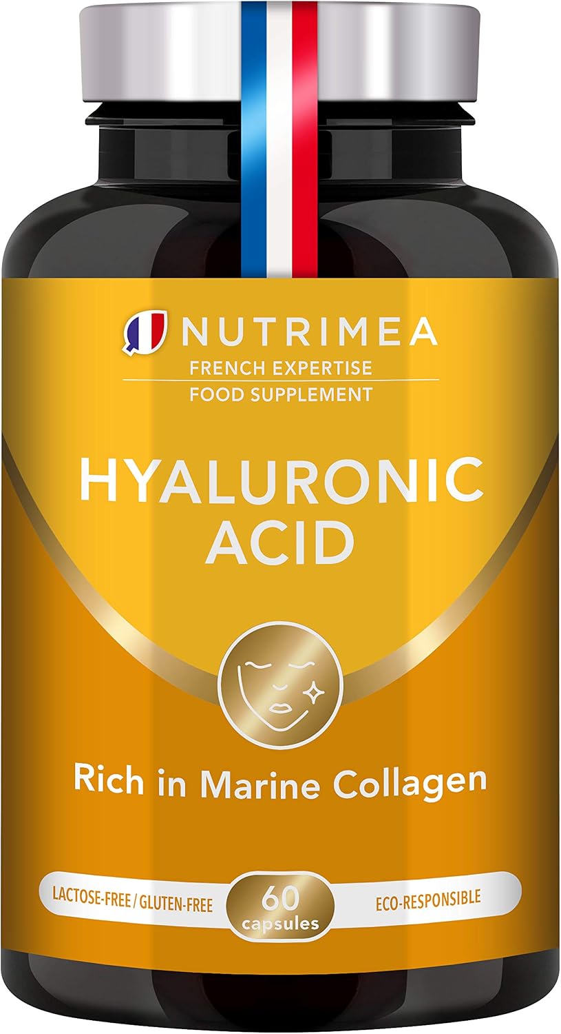 Hyaluronic Acid & Marine Collagen, Enriched with Vitamins A & C, Natural Anti-Wrinkle, Restructure Skin