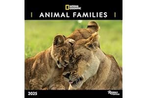 National Geographic: Animal Families 2025 Wall Calendar