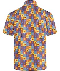 Funny Golf Shirts for Men Crazy Funny Golf Polo