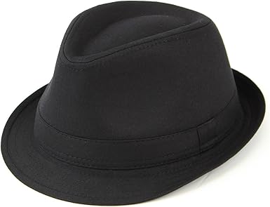 black trilby hat womens
