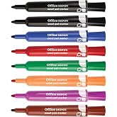 Office Depot(R Easel Pad Markers, 100% Recycled, Assorted, Pack Of 8, FC102607