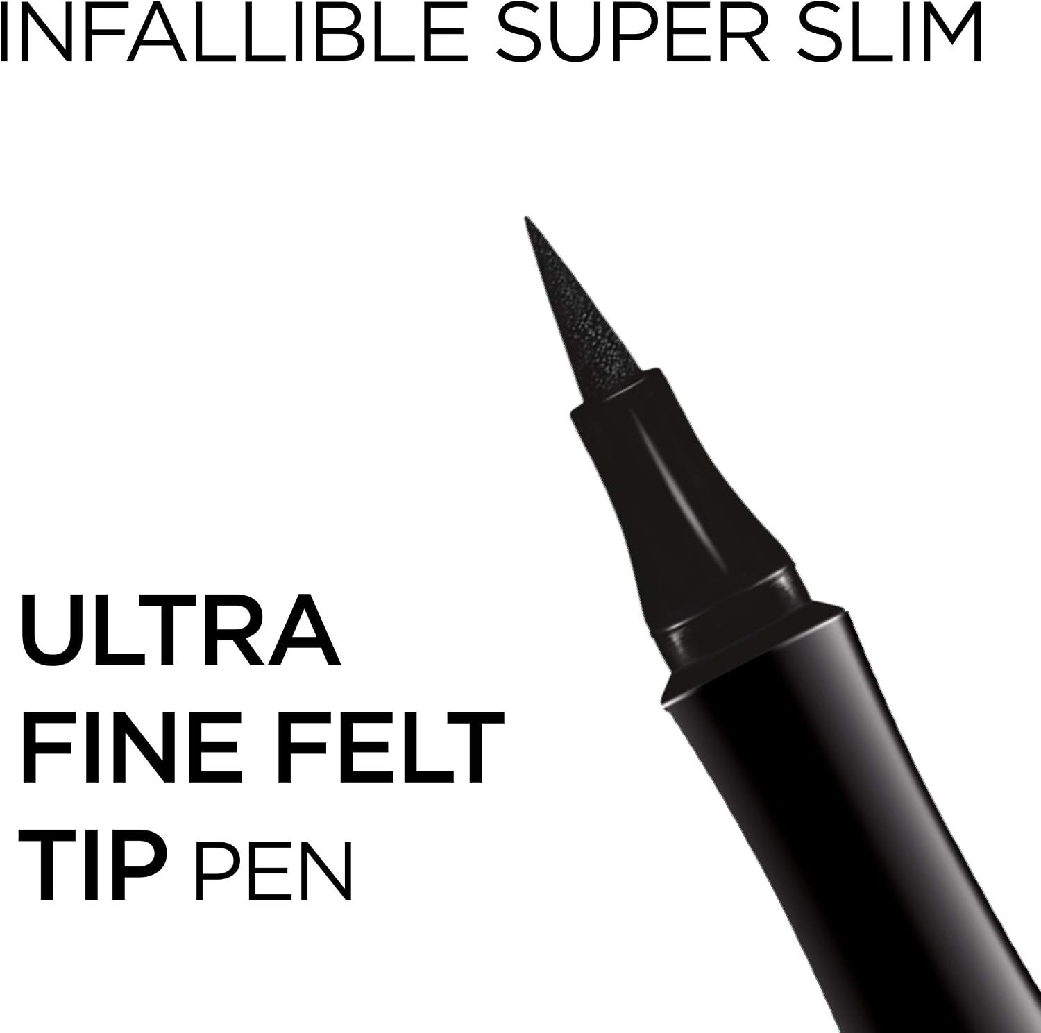 L'Oreal Paris The Super Slim Eyeliner by Infallible, 0.034 Oz - Image 4