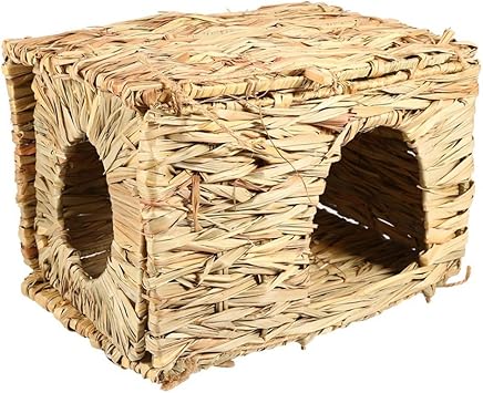 Amazon Ueetek 小さな動物のおもちゃ うさぎの家 ハムスターネスト小さなペットハウス Ueetek 飼育ケージ内装 通販