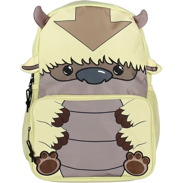 Appa backpack fuzzy new with tags Avatar: The Last Airbender Appa Figural Fur Mini Backpack  main image 3
