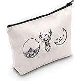 G2TUP Book Series Symbols Makeup Bag Novels Fan Gift Fantasy Fiction Cosmetics Bag Book Lover Gift s Zipper Travel Bag