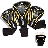 Team Golf Military Numbered 1, 3, & X, Fits Oversized Drivers, Utility, Rescue & Fairway Clubs, Velour lined for Extra Club Protection