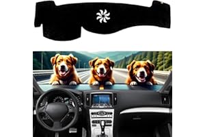 IIKSDII Dashboard Cover Mat for Infiniti G25 G25X G35 G35X G37 G37X 2008-2013,Q40 Q60 2014 2015 Accessories Dash Cover Dash M