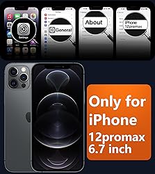 FNTCASE for iPhone 12 Pro-Max Case: Strong Magnetic