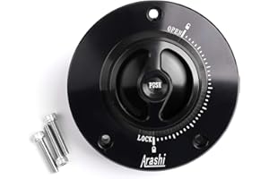 Areyourshop CNC Keyless Fuel Gas Tank Cap For SUZUKI GSXR 600/750/1000 GSR 600/750 03-18, Please check the Description for Exact Fitment Models