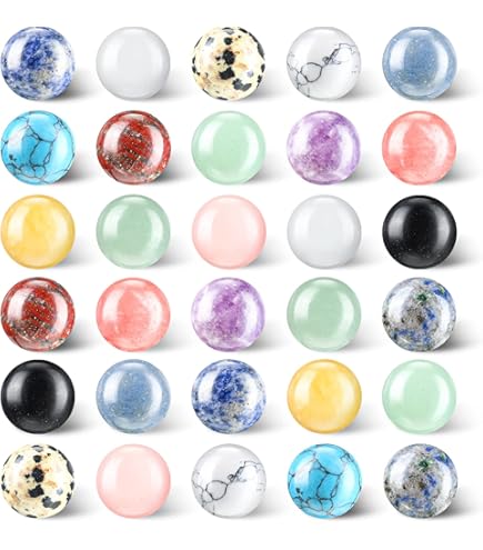 Amazon.com: CrystalHola 1 Pc White Jade Sphere, Multi-Layer