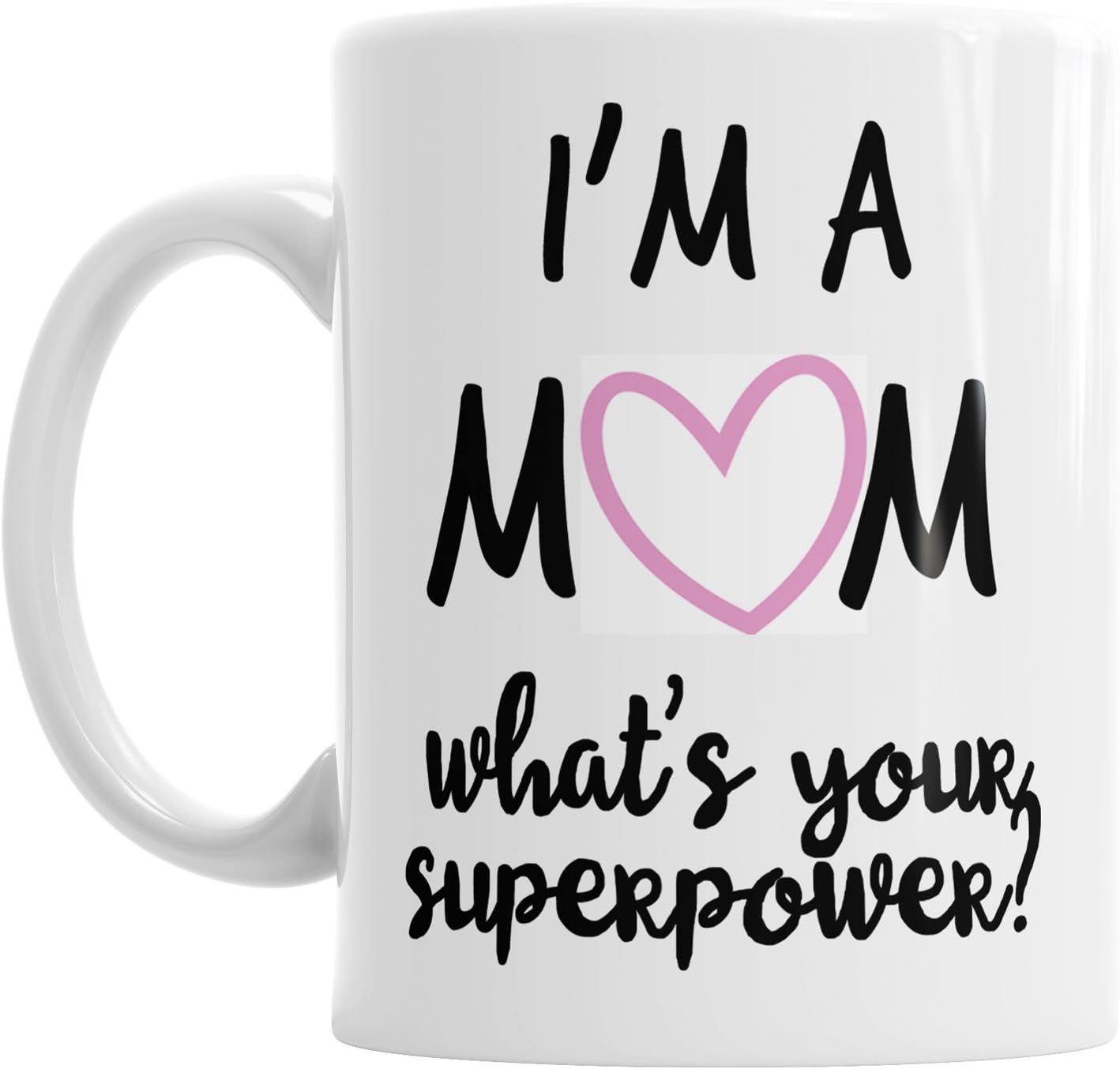 Mother's Day Im A Mum Superpower Novelty Coffee Mug Office Tea Cup Present Gift