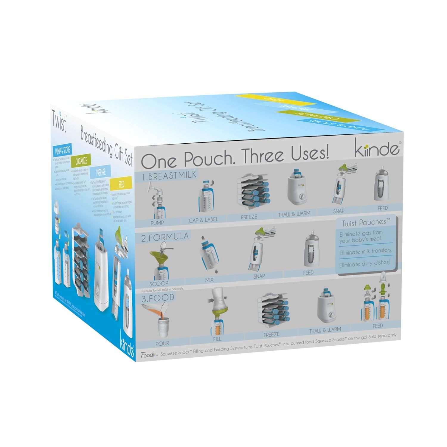 kiinde twist breastfeeding gift set